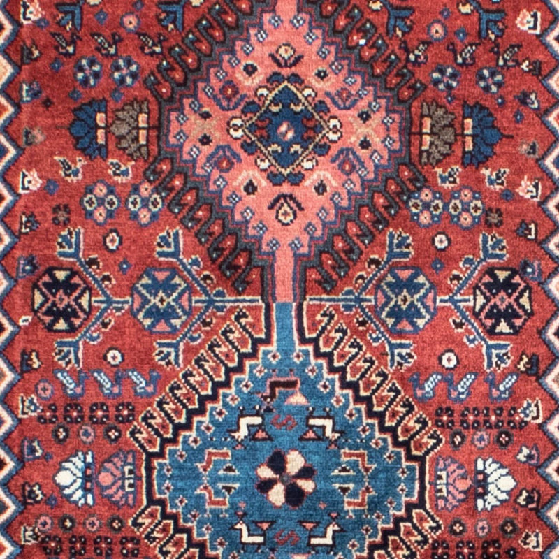 Løber Persisk tæppe - Nomadisk - 283 x 80 cm - mørkerød