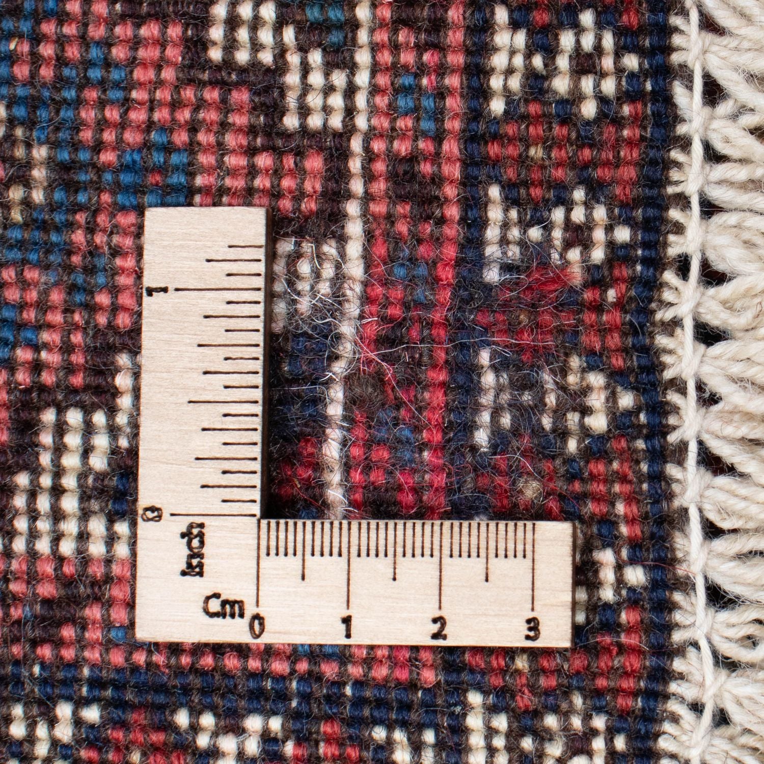 Løber Persisk tæppe - Nomadisk - 283 x 80 cm - mørkerød