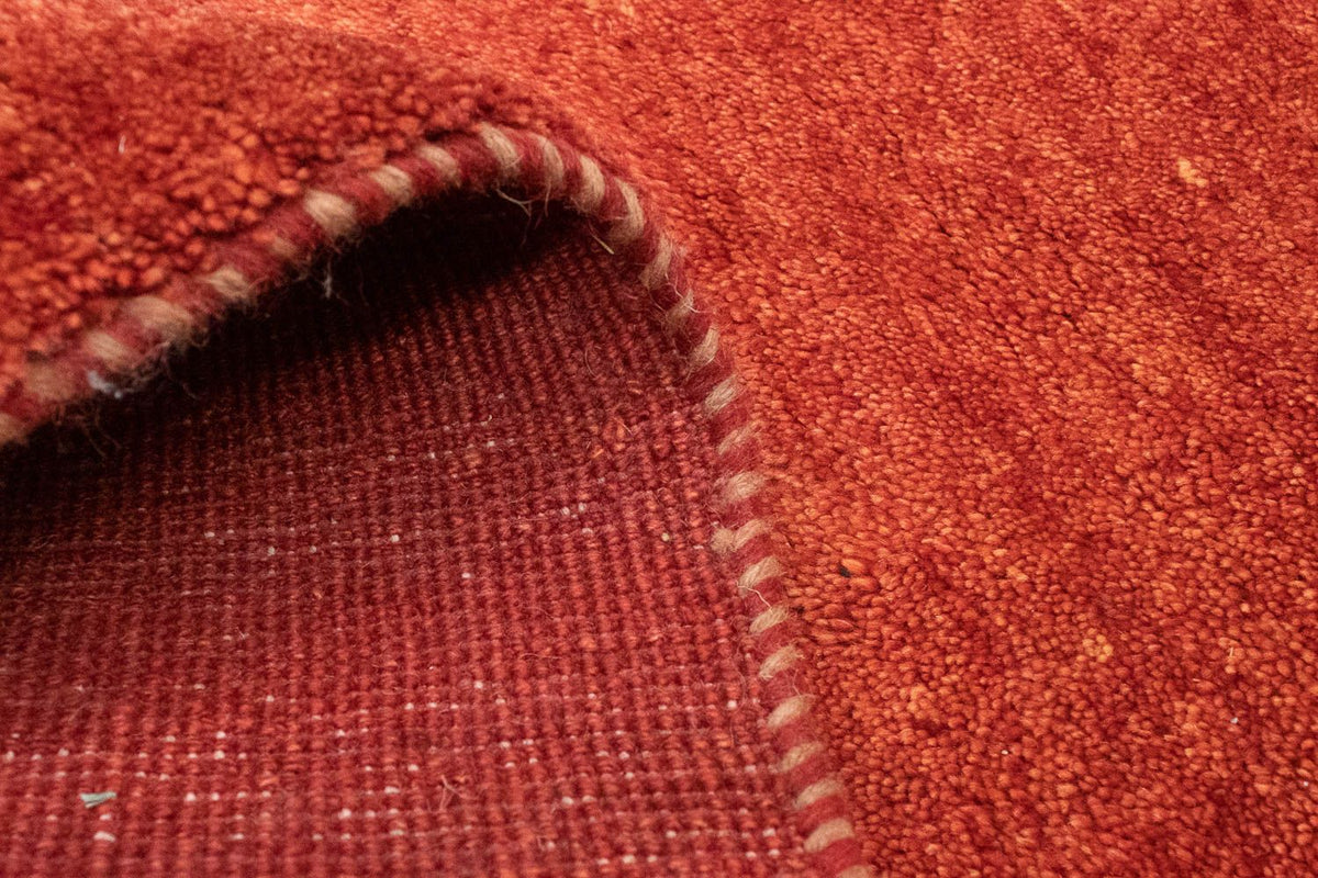 Løber Gabbeh-tæppe - Persisk - 215 x 72 cm - rød