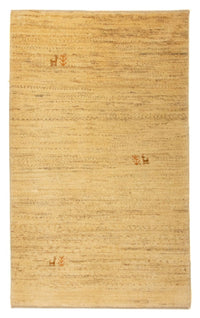 Gabbeh-tæppe - Persisk - 129 x 82 cm - beige