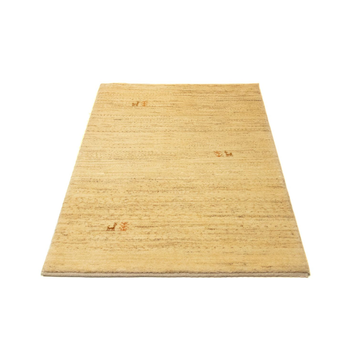 Gabbeh-tæppe - Persisk - 129 x 82 cm - beige