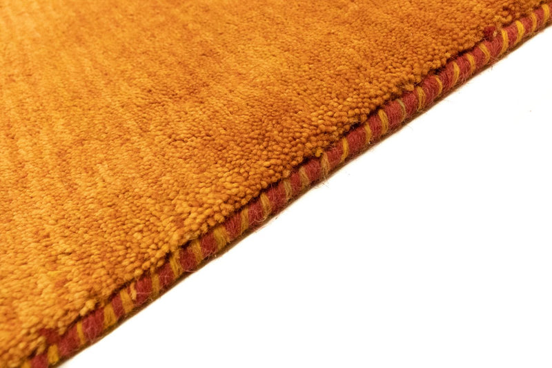 Gabbeh-tæppe - Persisk firkantet  - 94 x 80 cm - guld