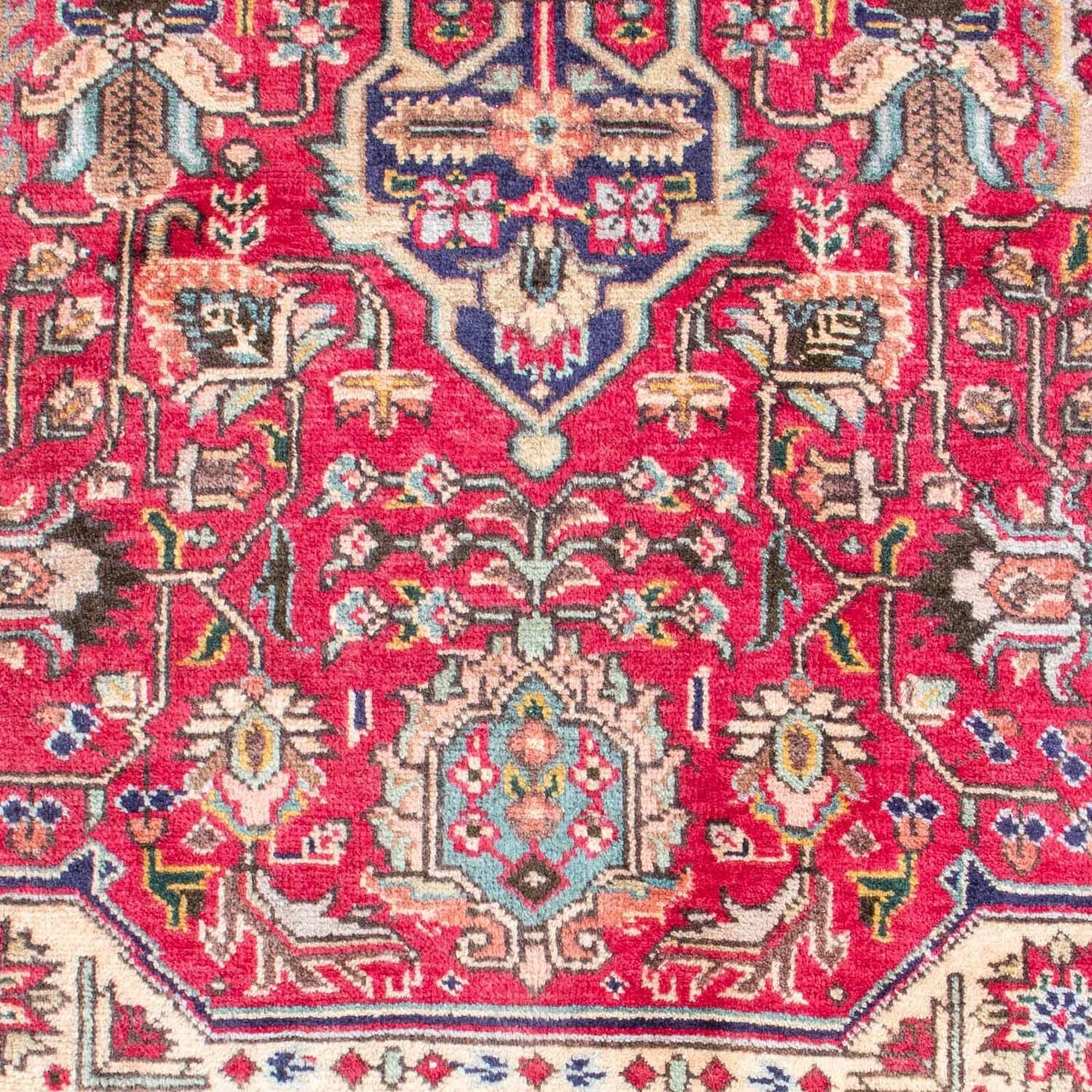 Persisk tæppe - Tabriz - 297 x 204 cm - rød