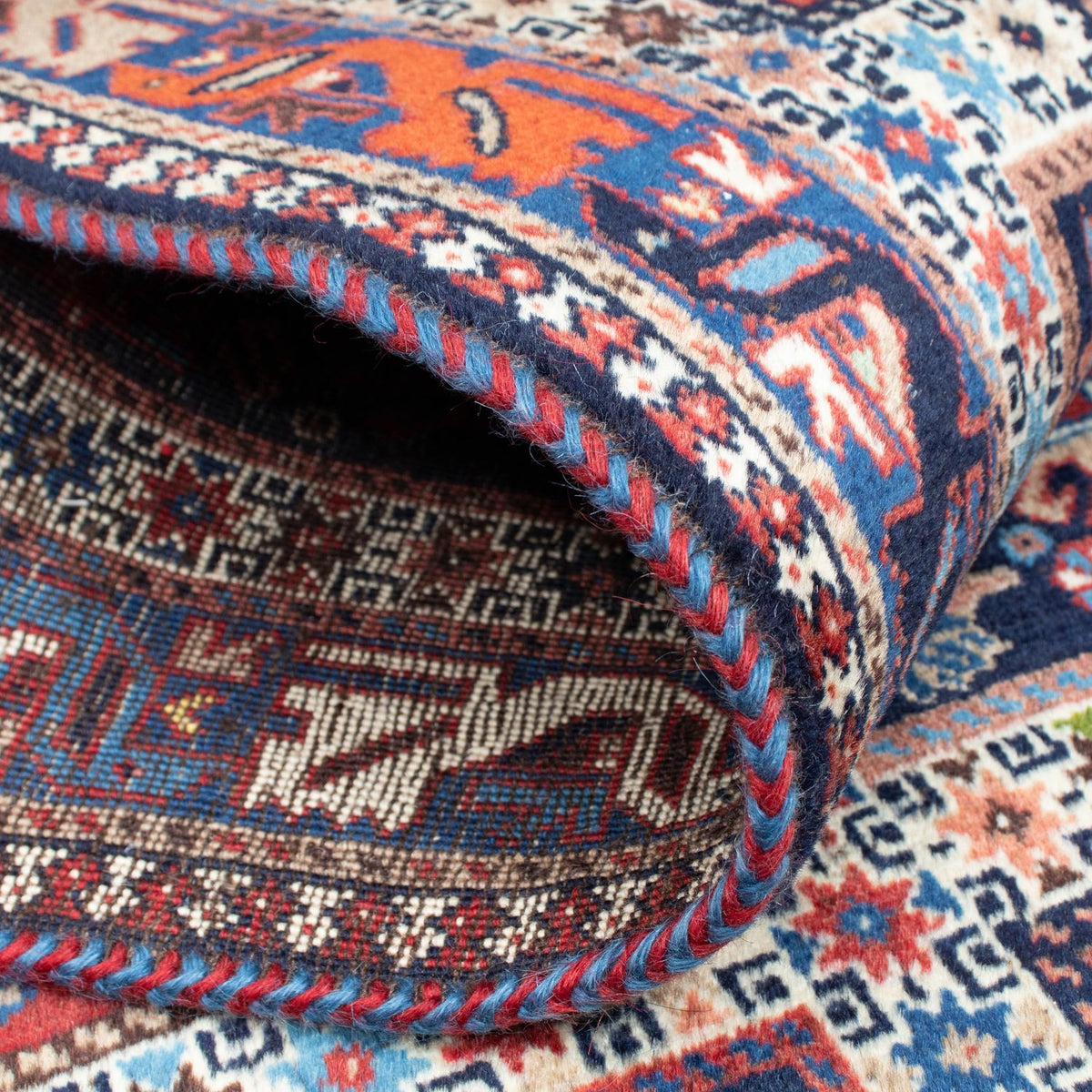 Løber Persisk tæppe - Nomadisk - 292 x 80 cm - flerfarvet