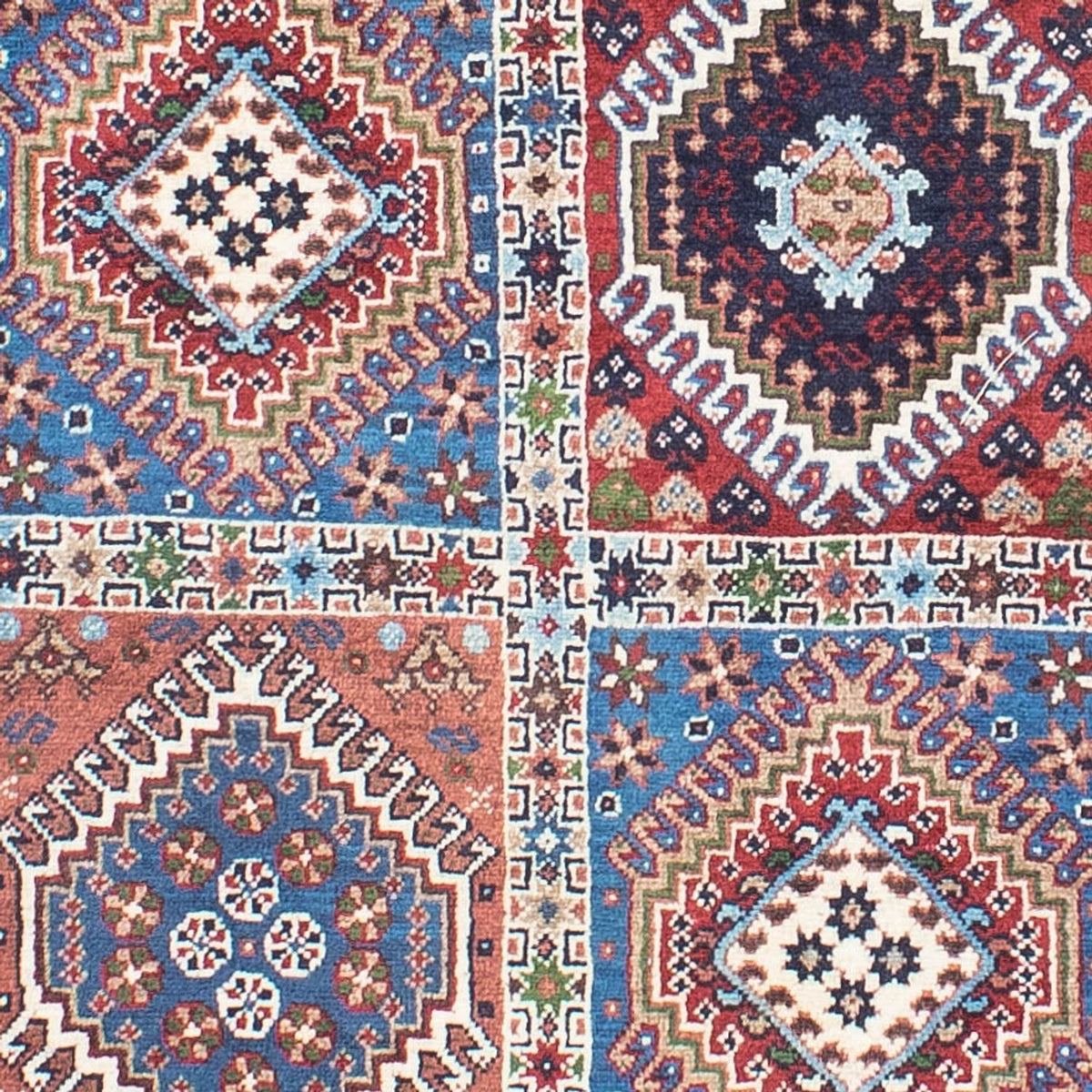 Løber Persisk tæppe - Nomadisk - 302 x 82 cm - flerfarvet