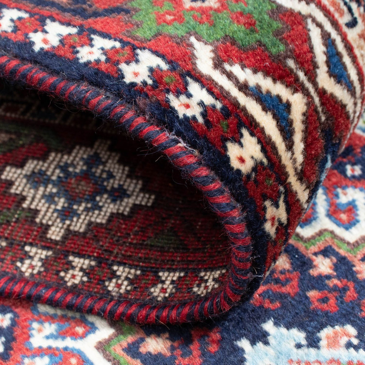 Løber Persisk tæppe - Nomadisk - 302 x 82 cm - flerfarvet