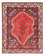 Persisk tæppe - Nomadisk - 139 x 111 cm - mørkerød