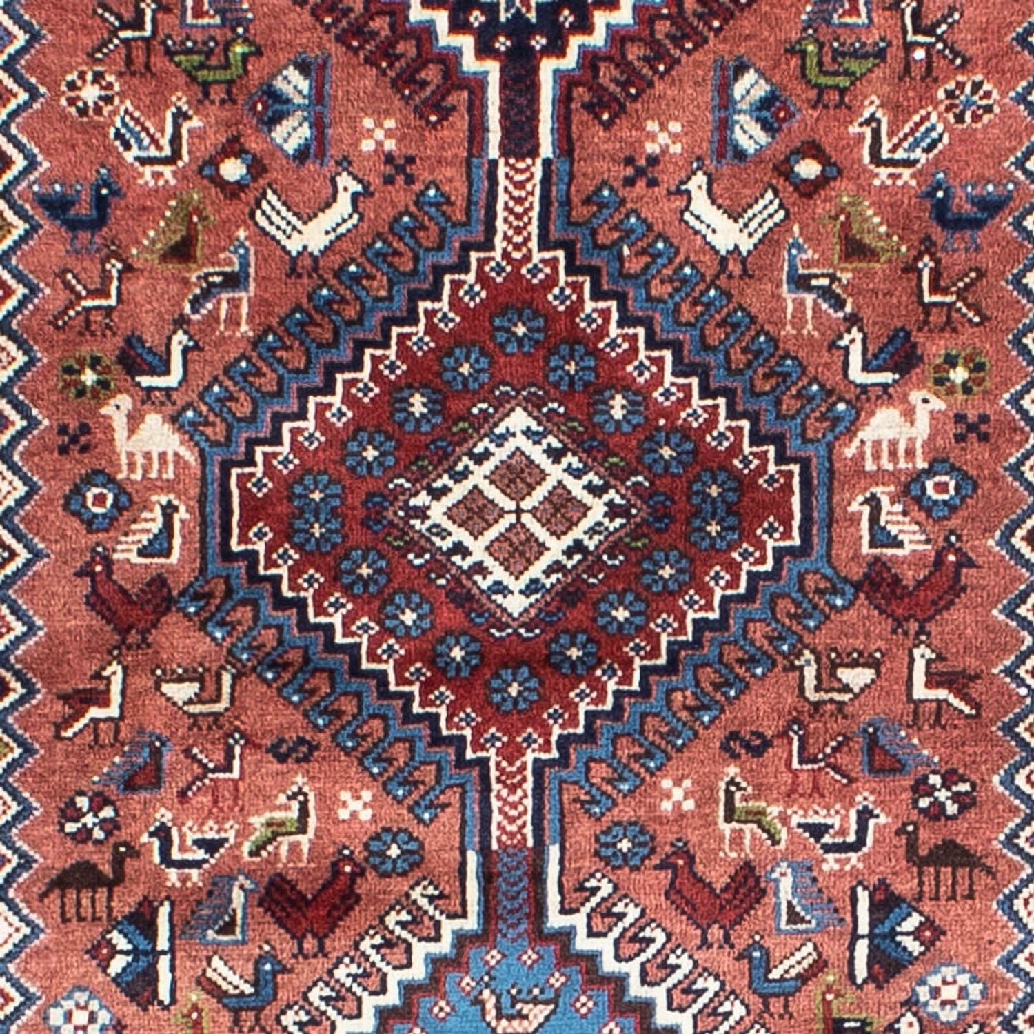 Løber Persisk tæppe - Nomadisk - 282 x 83 cm - flerfarvet