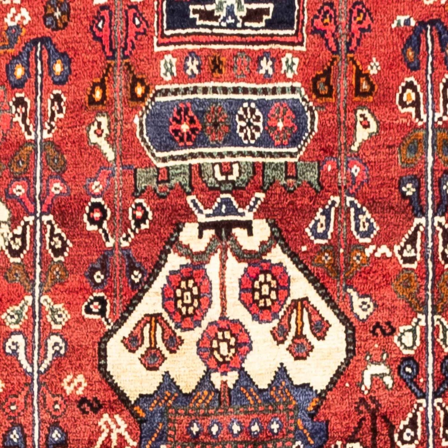 Persisk tæppe - Nomadisk - 253 x 164 cm - rød