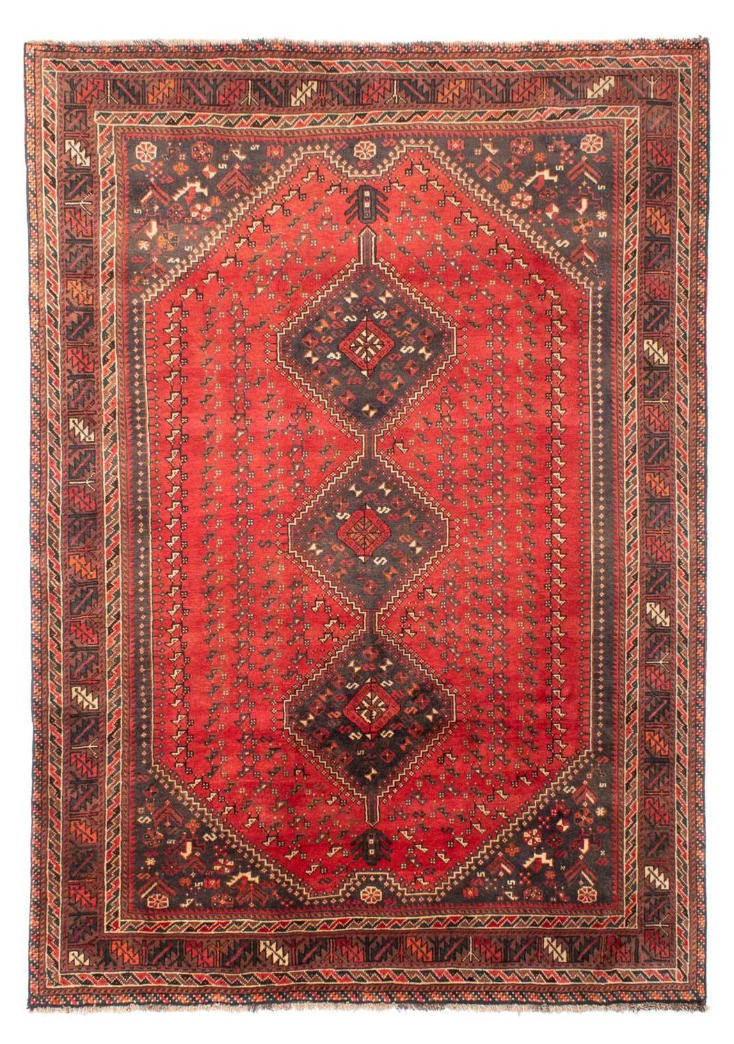 Persisk tæppe - Nomadisk - 279 x 203 cm - rød
