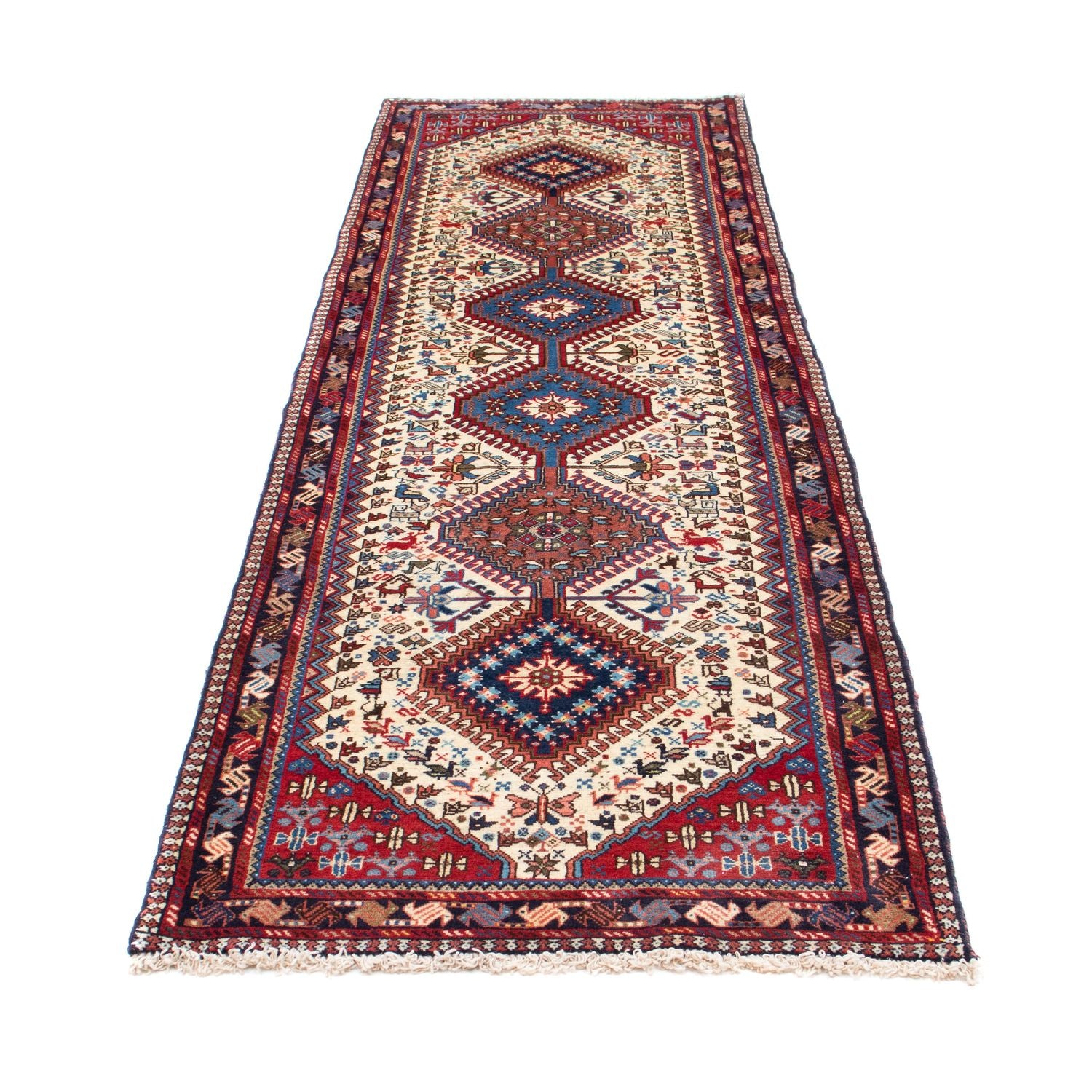 Løber Persisk tæppe - Nomadisk - 295 x 83 cm - beige