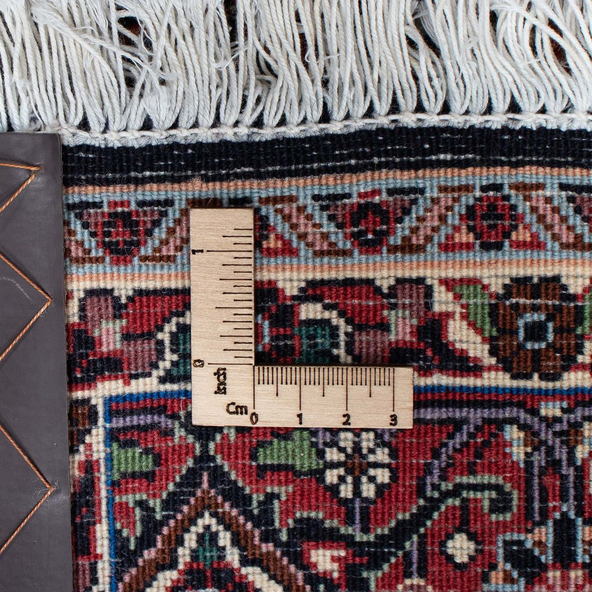 Persisk tæppe - Bijar - 210 x 134 cm - mørkeblå