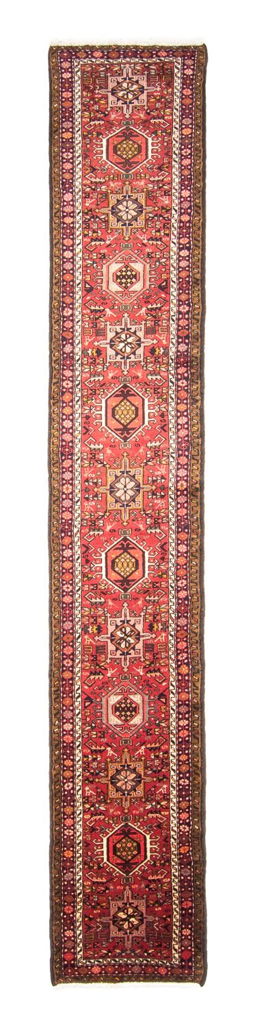 Løber Persisk tæppe - Nomadisk - 391 x 71 cm - rust