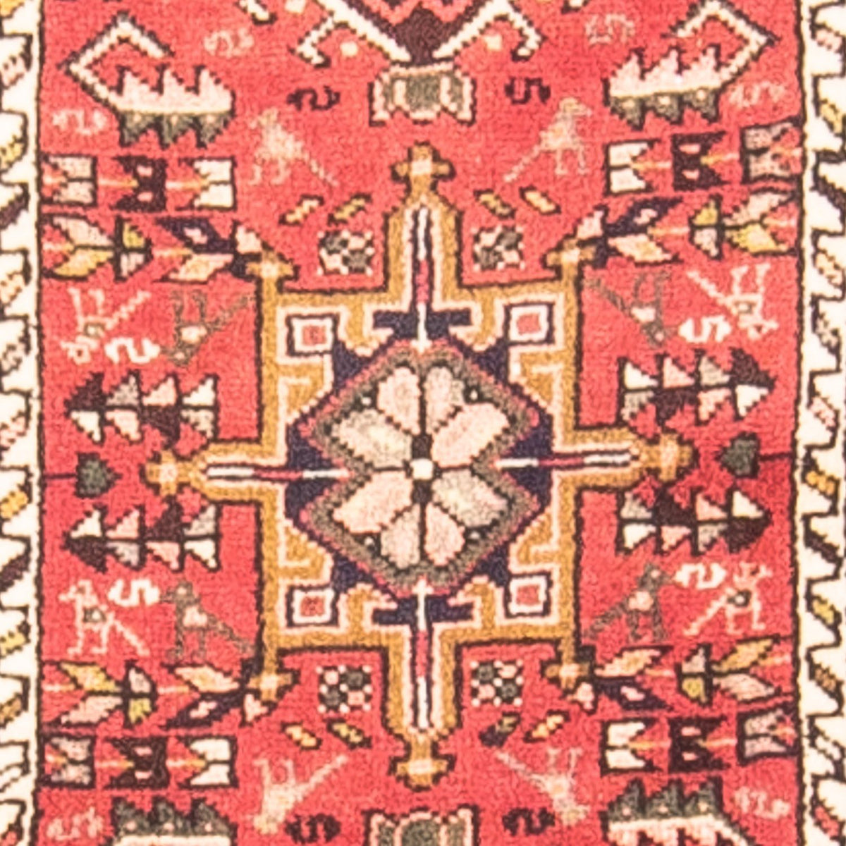 Løber Persisk tæppe - Nomadisk - 391 x 71 cm - rust