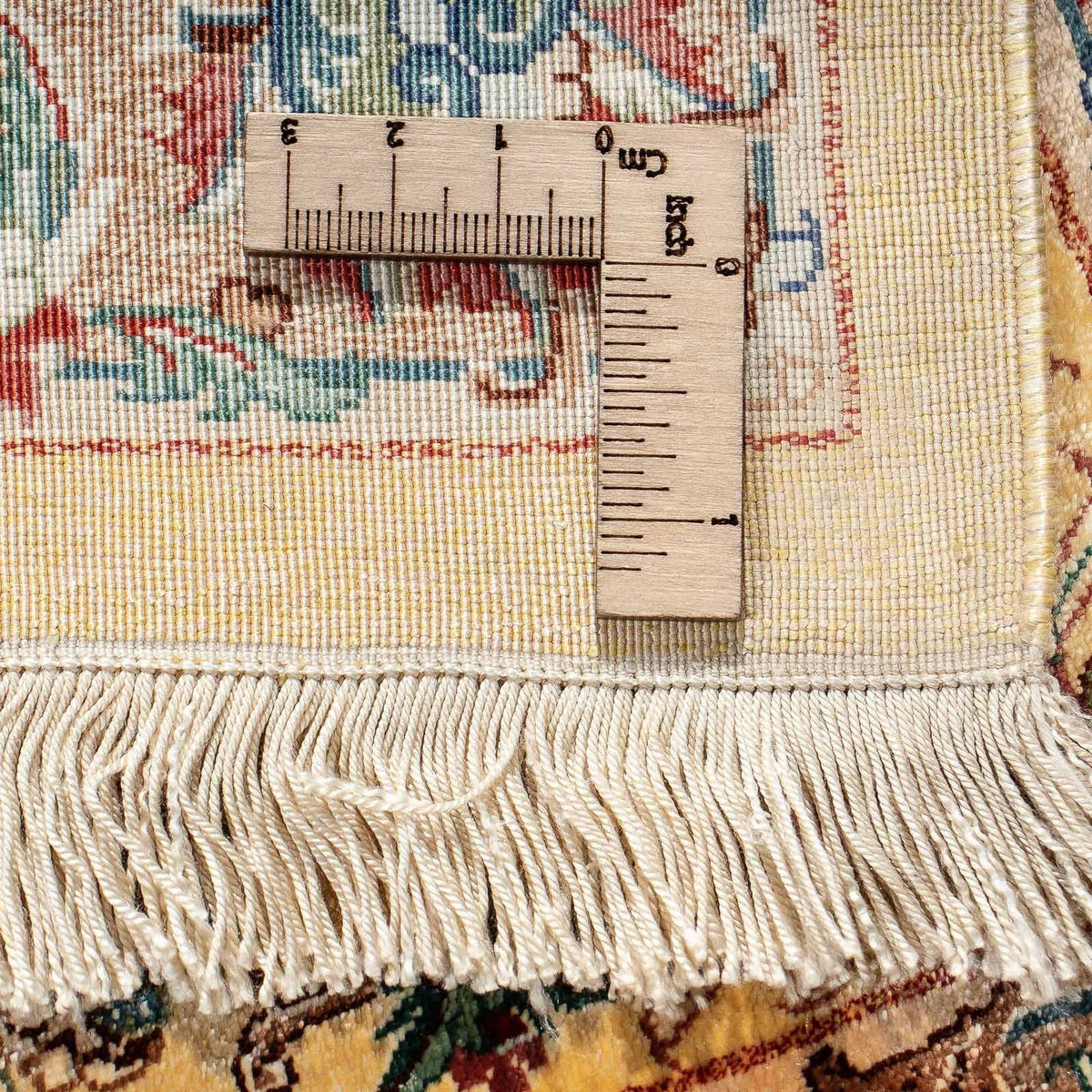 Persisk tæppe - Ghom - 82 x 59 cm - lys brun