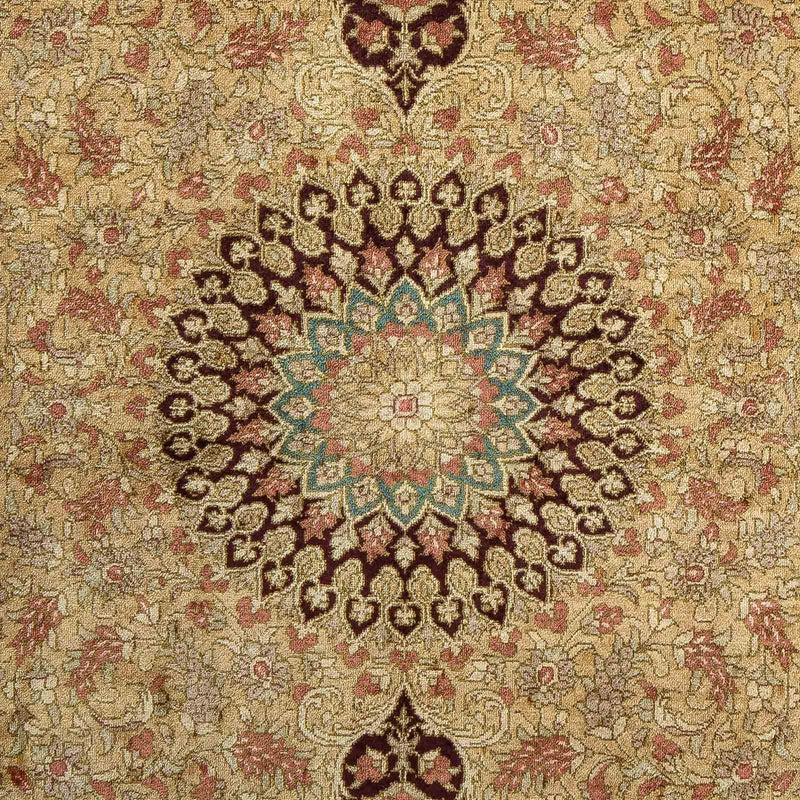 Persisk tæppe - Ghom - 90 x 59 cm - brun