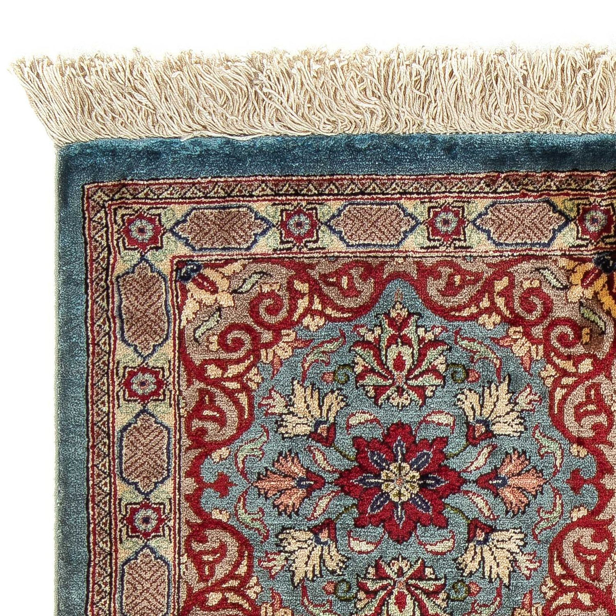 Qom Tæppe 57x75cm - Persisk tæppe