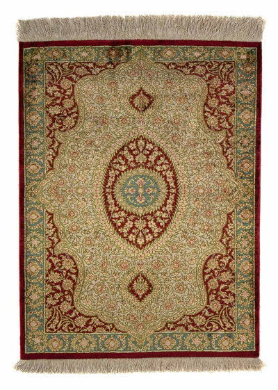Qom Tæppe 58x78cm - Persisk tæppe