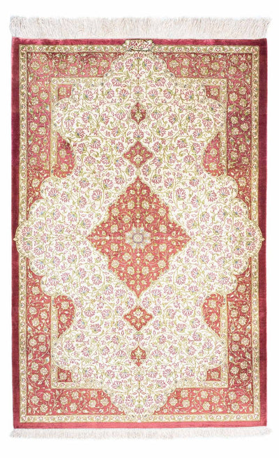 Qom Tæppe 80x125cm - Persisk tæppe