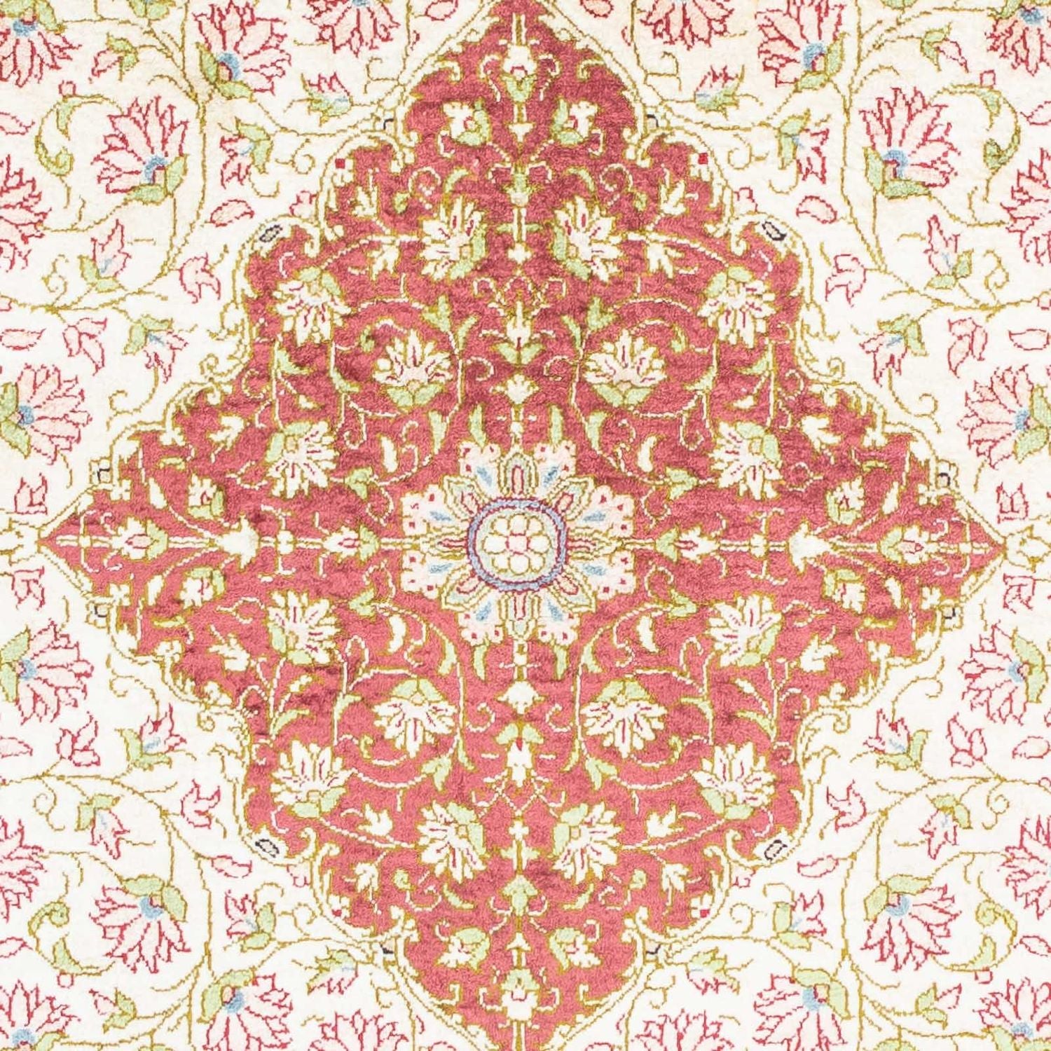 Persisk tæppe - Ghom - 125 x 80 cm - beige