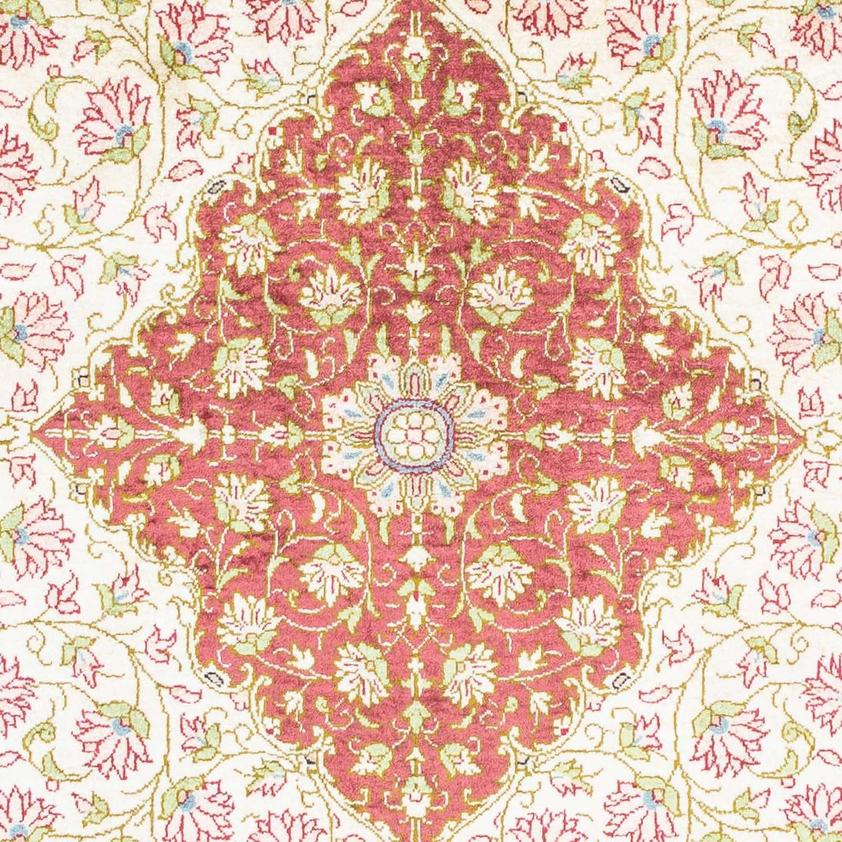 Persisk tæppe - Ghom - 125 x 80 cm - beige