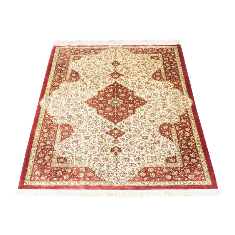 Persisk tæppe - Ghom - 125 x 80 cm - beige