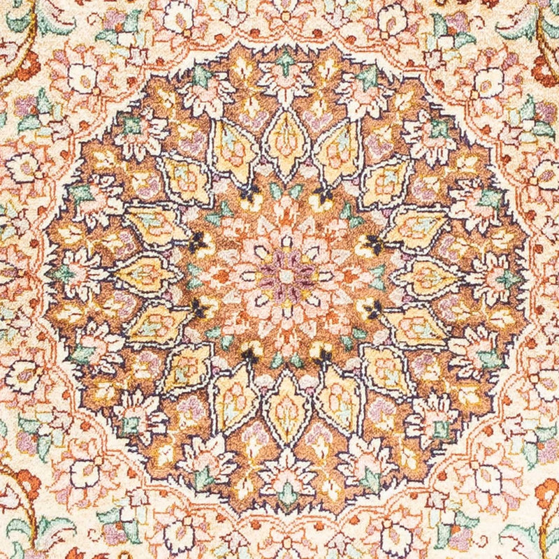 Persisk tæppe - Ghom - 123 x 76 cm - beige
