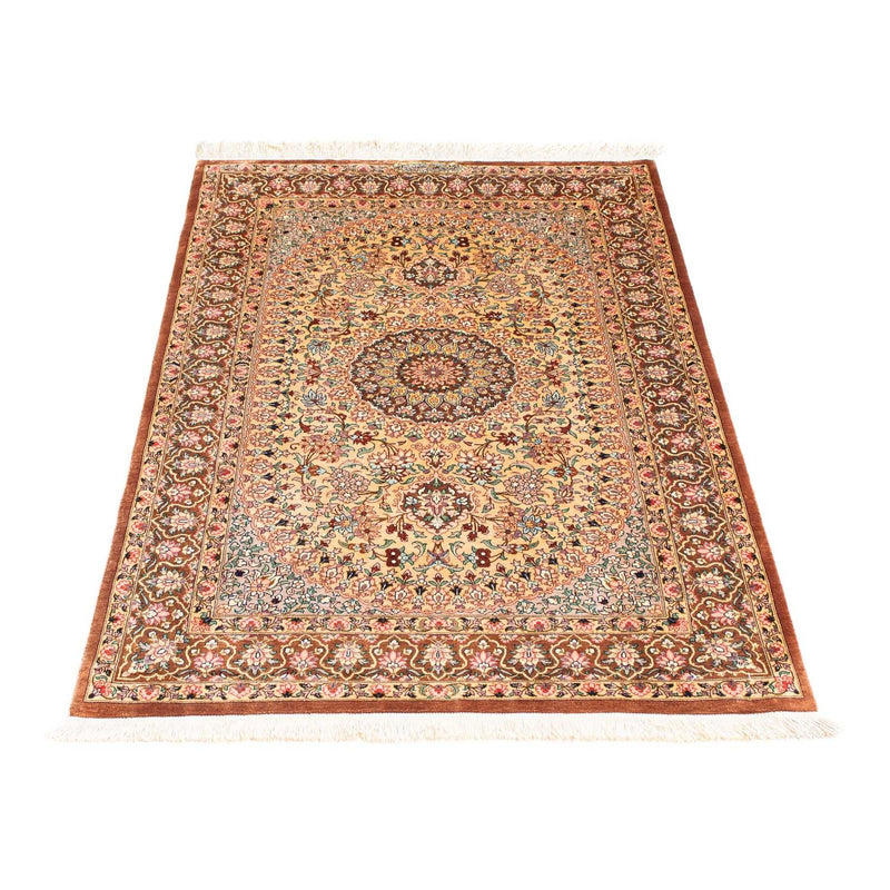 Persisk tæppe - Ghom - 123 x 76 cm - beige