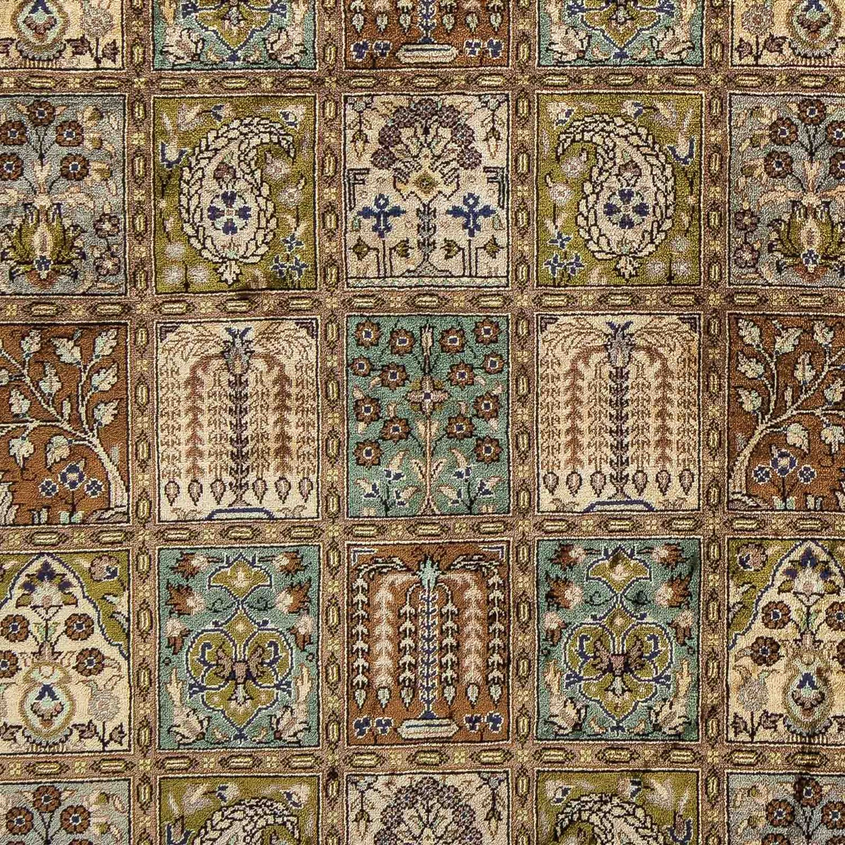 Persisk tæppe - Ghom - 93 x 59 cm - flerfarvet