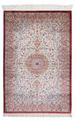 Persisk tæppe - Ghom - 122 x 79 cm - beige