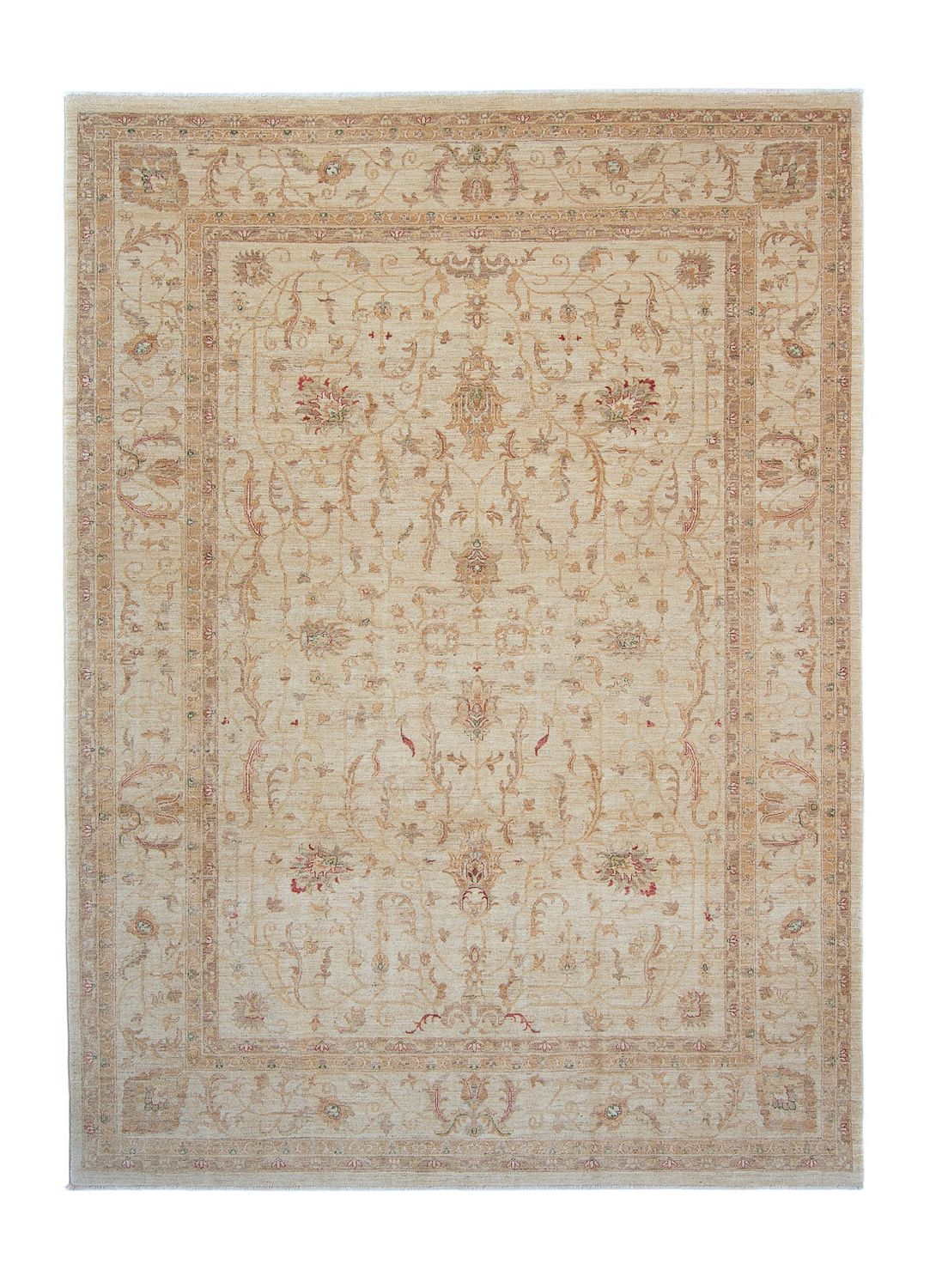 Ziegler Carpet - 347 x 245 cm - lys beige