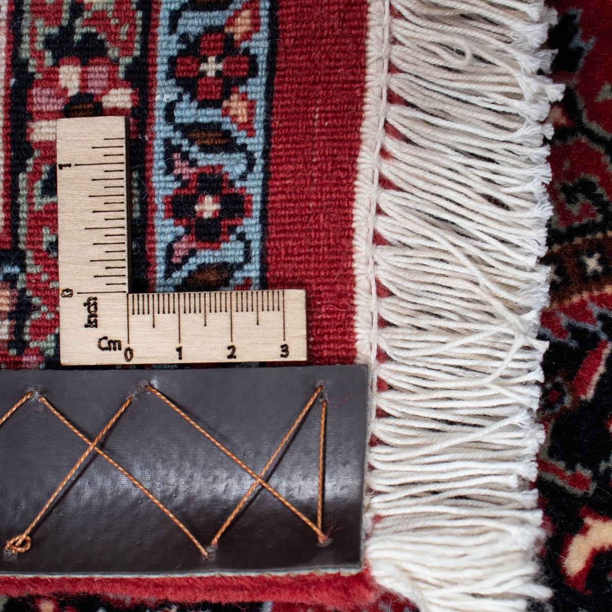 Persisk tæppe - Bijar - 215 x 133 cm - rød