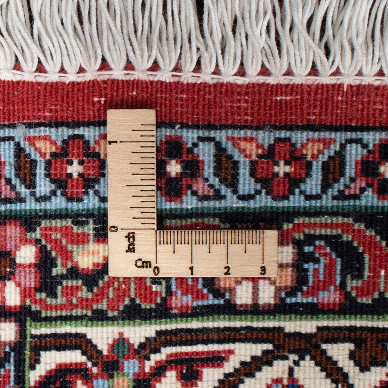 Persisk tæppe - Bijar - 221 x 143 cm - rød