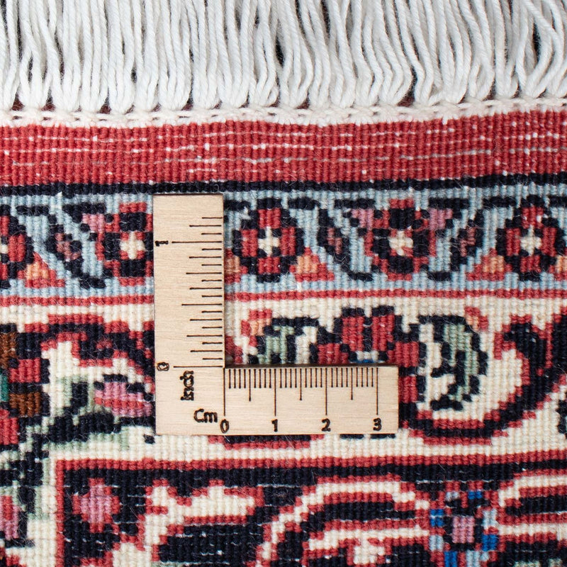 Persisk tæppe - Bijar - 204 x 132 cm - rød
