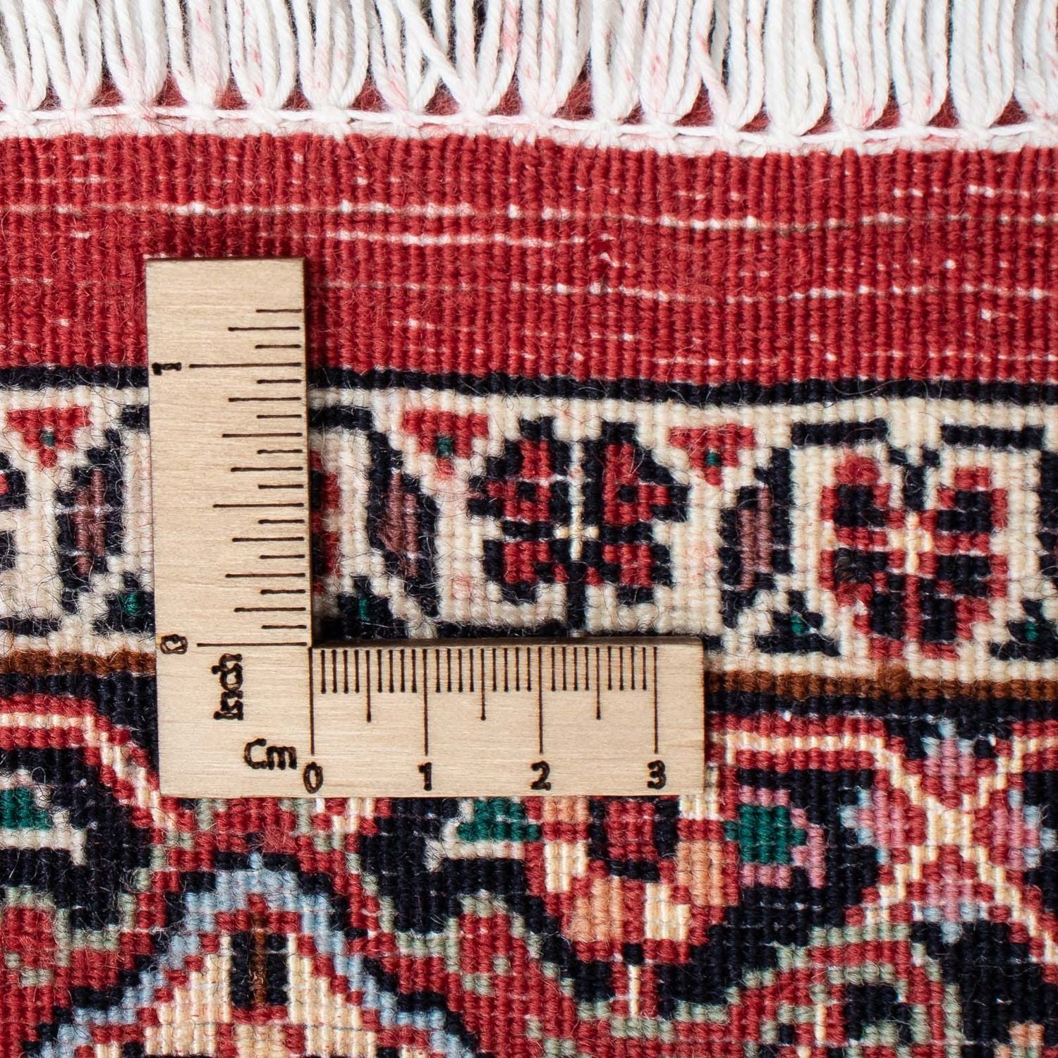 Løber Persisk tæppe - Bijar - 198 x 101 cm - rød