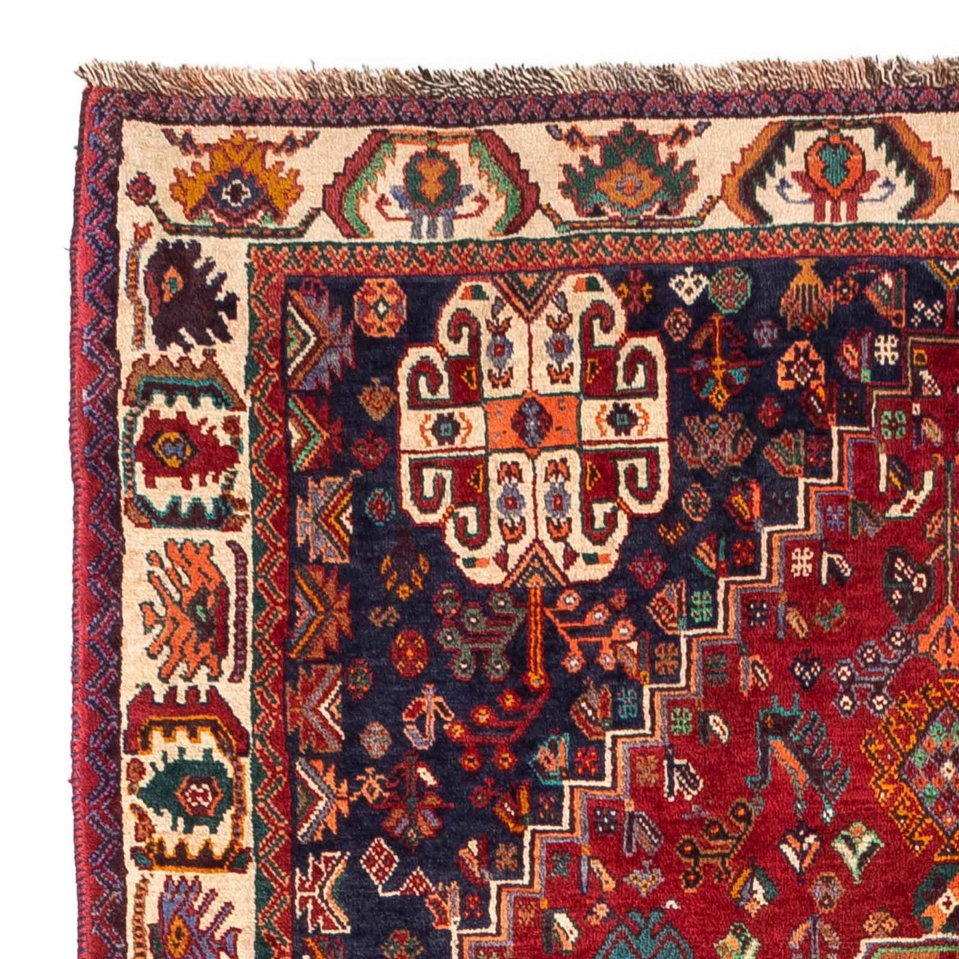 Qashqai Tæppe 242x158cm - Persisk tæppe