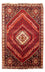 Persisk tæppe - Nomadisk - 256 x 163 cm - mørkerød