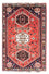 Persisk tæppe - Nomadisk - 170 x 116 cm - mørkerød