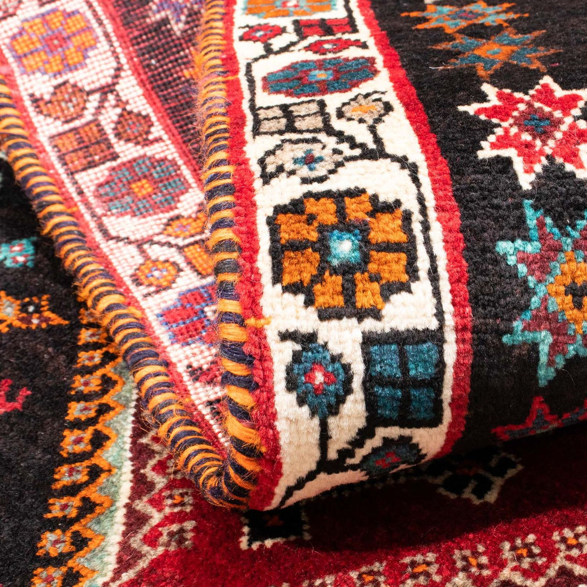 Persisk tæppe - Nomadisk - 152 x 102 cm - rød