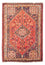 Persisk tæppe - Nomadisk - 167 x 128 cm - mørkerød