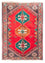 Persisk tæppe - Nomadisk - 160 x 110 cm - mørkerød