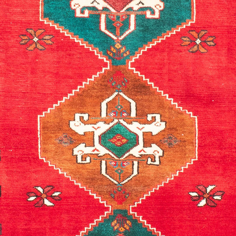 Persisk tæppe - Nomadisk - 160 x 110 cm - mørkerød