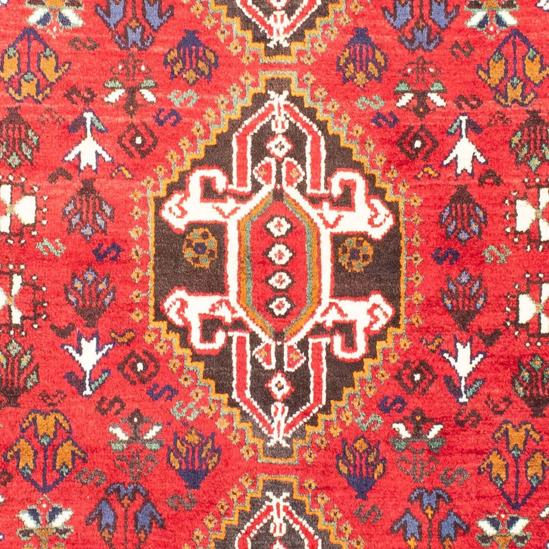 Persisk tæppe - Nomadisk - 162 x 114 cm - mørkerød