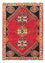 Persisk tæppe - Nomadisk - 155 x 110 cm - mørkerød