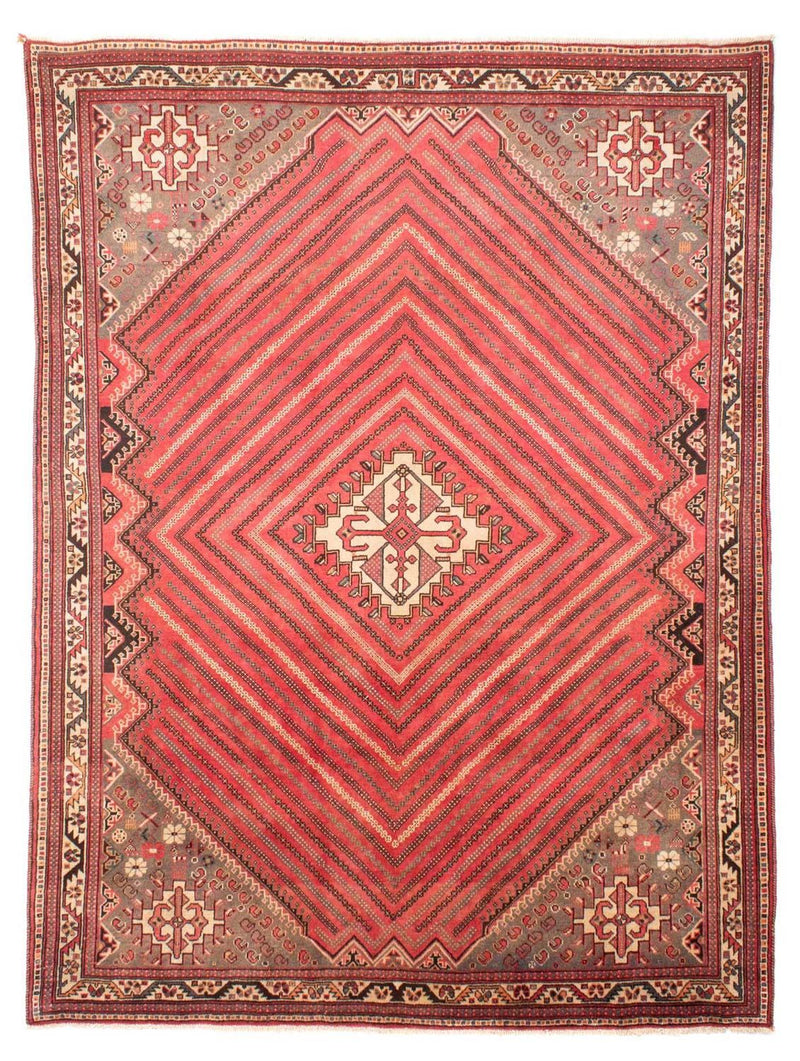 Persisk tæppe - Nomadisk - 289 x 213 cm - rød