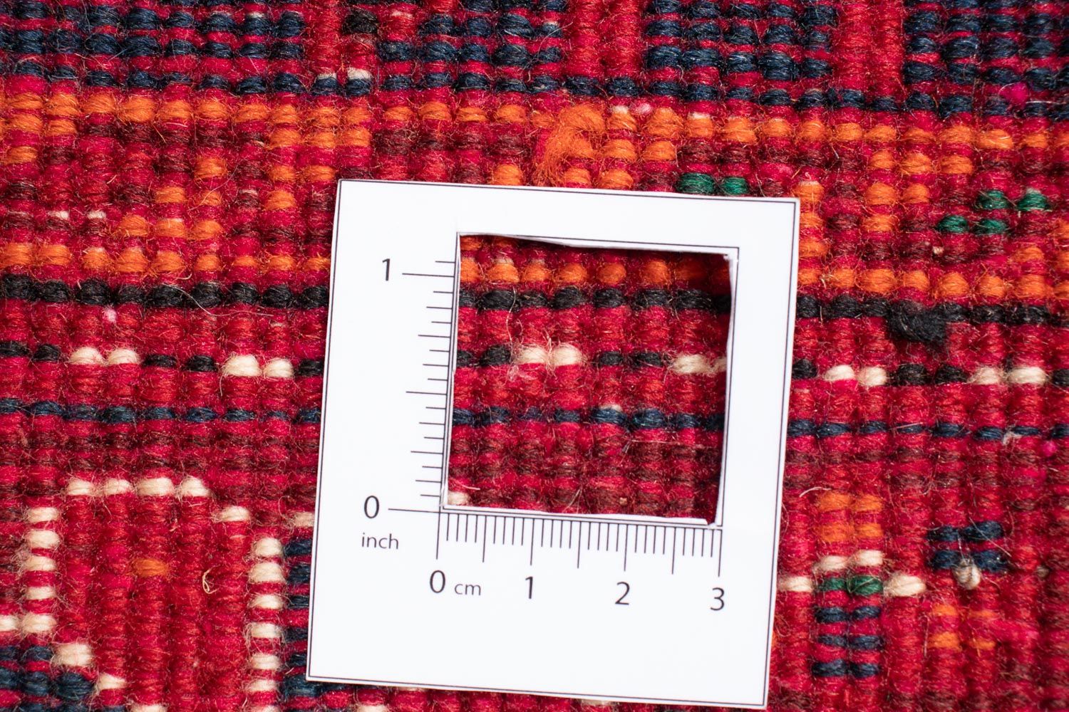 Persisk tæppe - Nomadisk - 305 x 214 cm - mørkerød