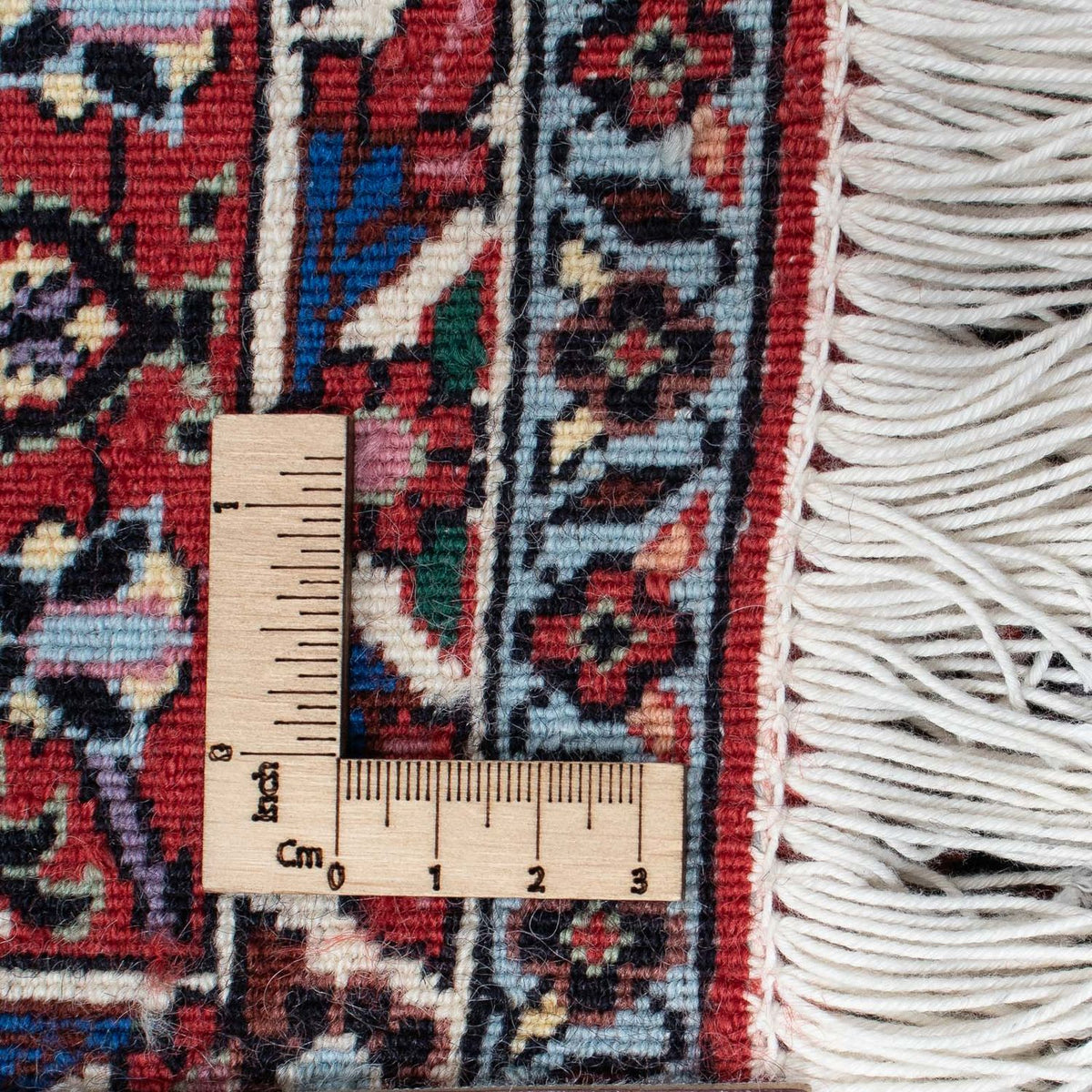 Persisk tæppe - Bijar - 205 x 134 cm - flerfarvet