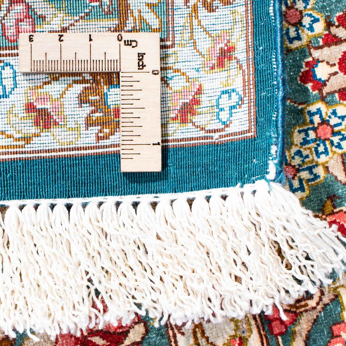 Persisk tæppe - Ghom - 150 x 101 cm - grøn