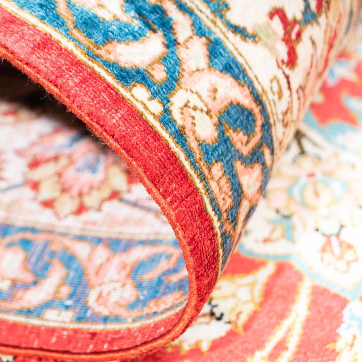 Persisk tæppe - Ghom - 156 x 98 cm - rød