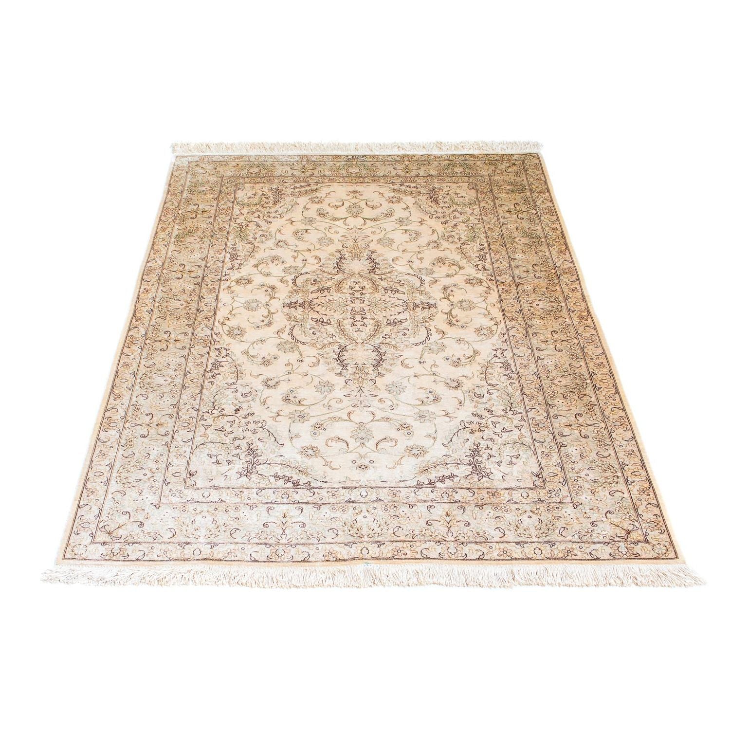 Persisk tæppe - Ghom - 147 x 99 cm - beige